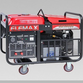 تصویر موتور برق 11 کیلووات بنزینی هوندا المکس مدل SH13000 Gasoline Generator Elemax SH13000