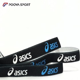 تصویر تل مو ورزشی کشی اسیکس asics مشکی 