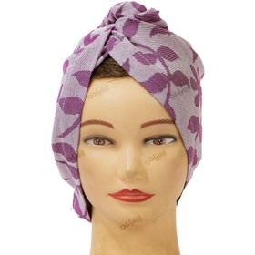 تصویر کلاه حمام هندی بنفش آسایش 2008 