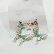 تصویر گوشواره پروانه ای 