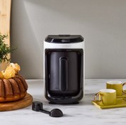 تصویر قهوه ساز کاراجا مدل دوکاره Hatır Hüp Aromalı سفید 