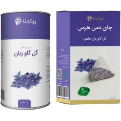 تصویر دمنوش گل گاو زبان پپتینا بگ هرمی 10 عددی 