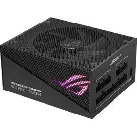 تصویر منبع تغذیه کامپیوتر گیمینگ ایسوس مدل راگ استریکس 750W گلد Aura ادیشن Asus ROG Strix 750W Gold Aura Edition Gaming Power Supply