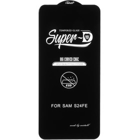 تصویر محافظ صفحه نمایش شیشه ای Full Cover Super D Mietubl-ESD مدل Samsung Galaxy S24 FE 