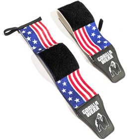 تصویر مچ‌بند بدنسازی گوریل مدل پرچم fitness wristband Gorilla wear