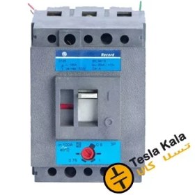 تصویر کلید اتوماتیک 100 آمپر Unelec ، قابل تنظیم حرارتی-مغناطیسی سری RECORD 