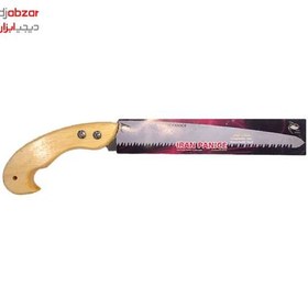 تصویر اره دسته چوبی پنیک 40سانت با غلاف کاغذی007 Panic 40 cm wooden handle saw with paper sheath 007