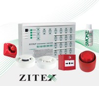 تصویر پک سیستم اعلام حریق متعارف زیتکس 