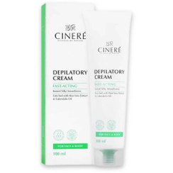 تصویر کرم موبر مخصوص صورت و بدن سینره CINERE مدل Depilatory Cream حجم 100 میل 