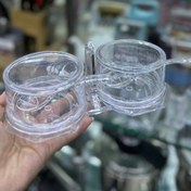 تصویر جای عسل و مربا جفتی اکرولیک تایوان اصلی 