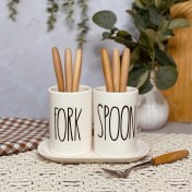 تصویر جاقاشق چنگالی فورک و اسپون 