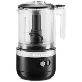 تصویر 5Kfcb519Ebm بی سیم 119 لیتر آشپزخانه سعی در مات سیاه Kitchenaid 