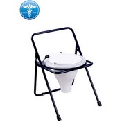 تصویر توالت فرنگی تاشو سرو پیکر توس مدل گالوانیزه لوکس 