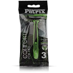 تصویر تیغ پلی بگ 3 لبه مردانه پاتریکس PATRIX 