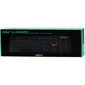 تصویر کیبورد گیمینگ Logitech K846F ILLUMINATED Logitech K846F ILLUMINATED Gaming Wired keyboard