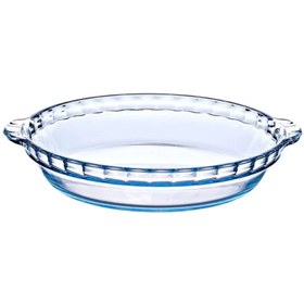 تصویر ظرف پیتزا خوری دسته دار پیرکس PYREX کد 198 