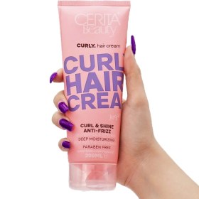 تصویر کرم مو سریتا مدل Curly حجم 200 میلی لیتر Cerita Curly Hair Cream 200 ml