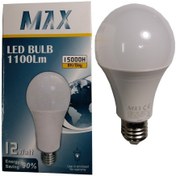 تصویر لامپ حبابی 12 وات مکس 12 watt bulb max