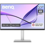 تصویر مانیتور بنکیو MA270U سایز ۲۷ اینچ IPS 4K با نرخ تازه‌سازی ۶۰ هرتز 