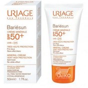 تصویر کرم ضد آفتاب مینرال بری سان +Uriage SPF 50 ا + Uriage Bariesun Mineral Cream Sun Care SPF 50 + Uriage Bariesun Mineral Cream Sun Care SPF 50