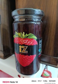 تصویر مربا توت فرنگی iZ 290g قیمت قدیم