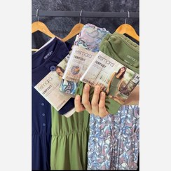 تصویر سرهمی کوتاه زنانه اسمارا سایز ۳۶-۴۰ طرح دار 