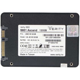 تصویر حافظه SSD وریتی Verity Ascend S601 120GB 