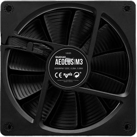 تصویر پک 5 عددی فن کیس گیم دیاس مدل AEOLUS M2-1205R GameDias AEOLUS M2-1205R 5X 120mm Case fan-EX