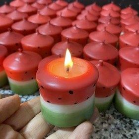 تصویر شمع هندوانه استوانه Candle