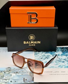 تصویر عینک لوکس و اورجینال بالمن پاریس Balmain Soldier BPS160F-59/GLD-SLY/CAT3 