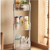 تصویر راف کریستالی شفاف سه طبقه 