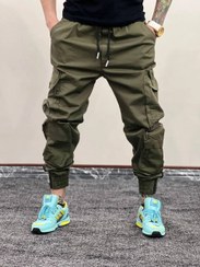 تصویر شلوار ده جیب مشکی سایز ۳۶ 