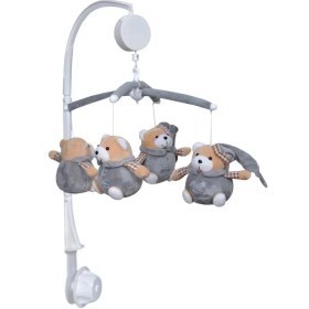 تصویر آویز تخت طرح خرس گیگلز Giggles Bed Hanger Bear Design