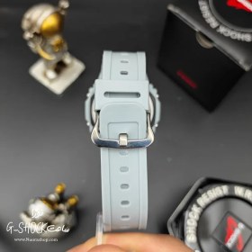 تصویر ساعت جیشاک آبی کمرنگ صفحه برفی G-Shock ga-2100 جی شاک ( G-Shock )