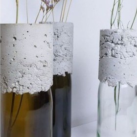 تصویر گلدان بتنی گلخند 