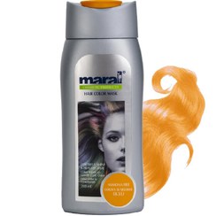 تصویر شامپو رنگساژ مارال (maral) طلایی آفتابگردان شماره 8.55 حجم 200میل Maral Gold Sunflower Hair Color Shampoo number 8.55