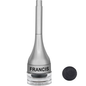 تصویر فرانسیس خط چشم و ابرو ژله ای مشکی و نقره ای کد 16 Francis Gel Eyebrow And Eye Liner Black And Gray