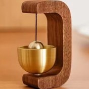 تصویر زنگ چوبی مینیمال 