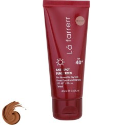 تصویر کرم ضد آفتاب و ضد لک لافارر پوست نرمال و خشک رنگ برنز 40 میل Lafarrerr Anti Spot  Bronz Spf40 Sunscreen Cream For Dry Skin