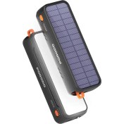 تصویر پاور بانک خورشیدی پرودو مدل Powered PDPBAS149 ظرفیت 20000 میلی آمپر ساعت Porodo Solar Powered PDPBAS149 20000mAh Power Bank