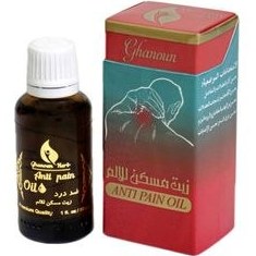 تصویر روغن ماساژ بدن قانون مدل anti pain حجم 30 میلی لیتر 