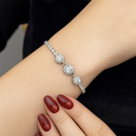 تصویر دستبند پرنگین دایره کد ۴۰۱۶ 