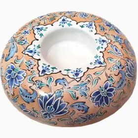 تصویر جا شمعی میناکاری 