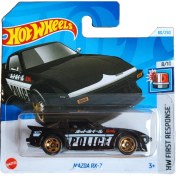 تصویر ماشین اسباب بازی هات ویلز مدل مزدا RX-7 پلیس مقیاس ۱:۶۴ 