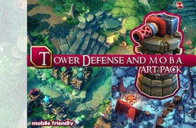 تصویر پکیج Tower Defense and MOBA 