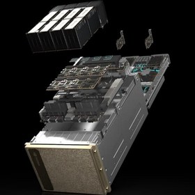 تصویر سرور NVIDIA DGX H100 