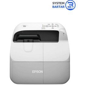 تصویر ویدئو پروژکتور اپسون Epson EB-475W Ultra Short Throw Epson EB-475W Ultra Short Throw Projector