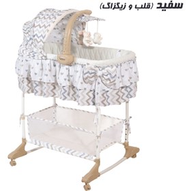 تصویر تخت و گهواره چندکاره ملورین 