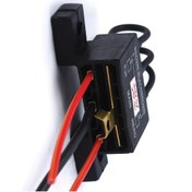 تصویر 128-جا فیوز سرامیکی داخل موتور پراید(با3فیوز)سیم4 