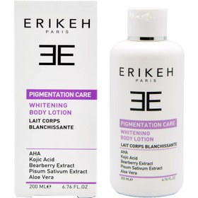 تصویر لوسیون اریکه ضد لک بدن 200 میل Erikeh Pigmentation Care Whitening Body Lotion 200ml